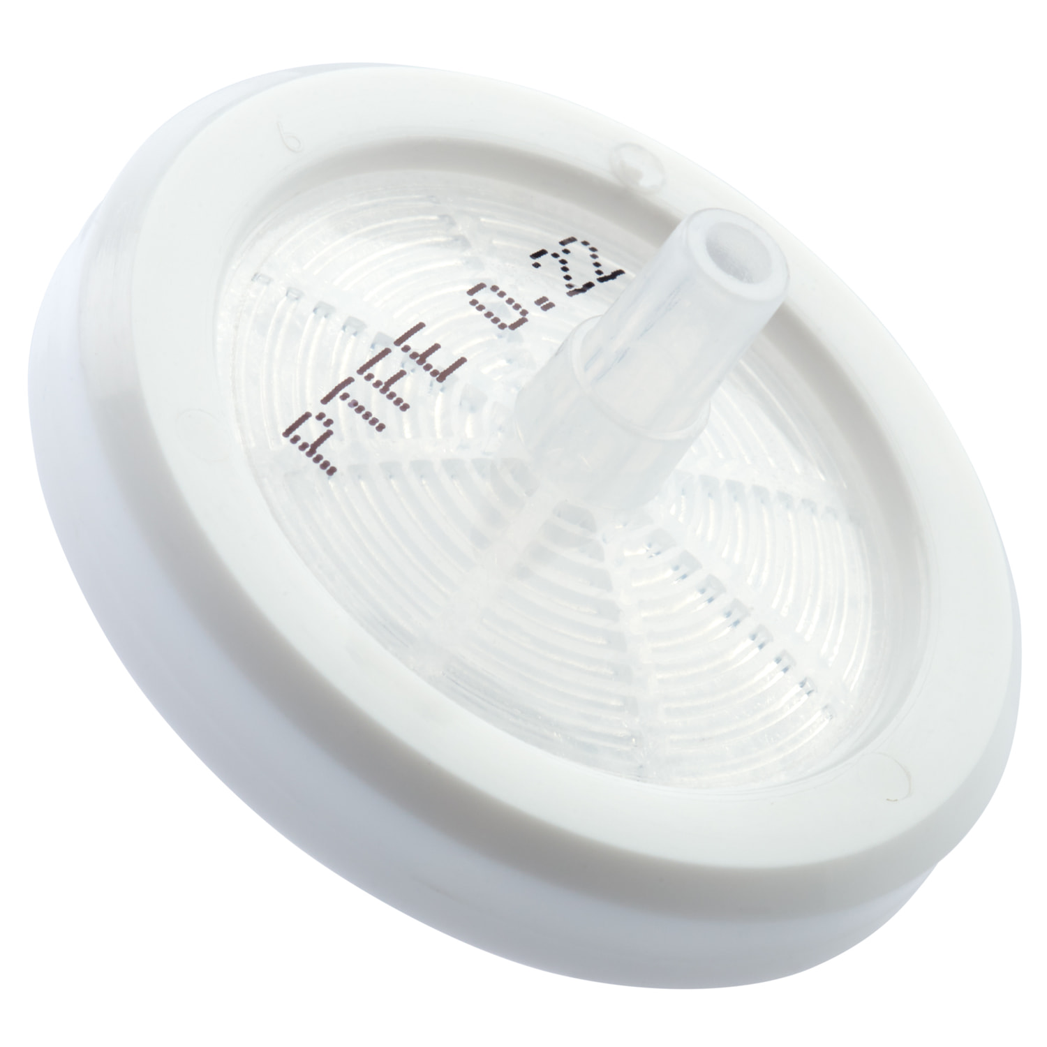 CELLTREAT PTFE Syringe Filter, 0.220 um Pore Size, 30mm Membrane Diameter, Sterile, 30 per Case
